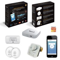 Система захисту від потопу для розумного будинку Tervix ZigBee Water Stop на  трубу /"