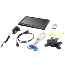 Автомобільний РК-монітор 10.1" (AV + VGA + HDMI + BNC)