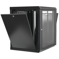 Шафа 19"15U, 600x500x773мм акрилове скло, чорна