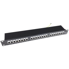 STP патч-панель EServer 24 порта 1U 19" модульная (без модулей)