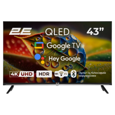 Телевізор 2E 43A77Q QLED Google TV