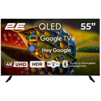 Телевізор 2E 55A77Q 55” дюйма 3840x2160 QLED Google TV