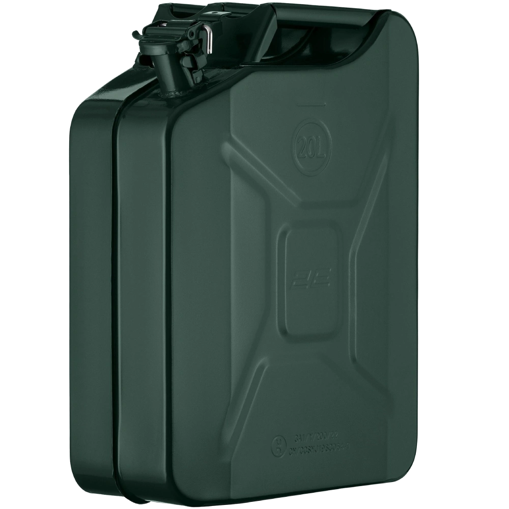 Каністра 2E JCM20V паливна вертикальна 20л метал 0.8мм 3.6кг