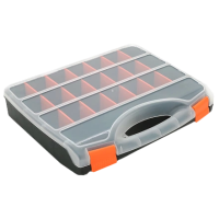 Пластиковий ящик для інструментів 320 х 380 х 70 21 відділень