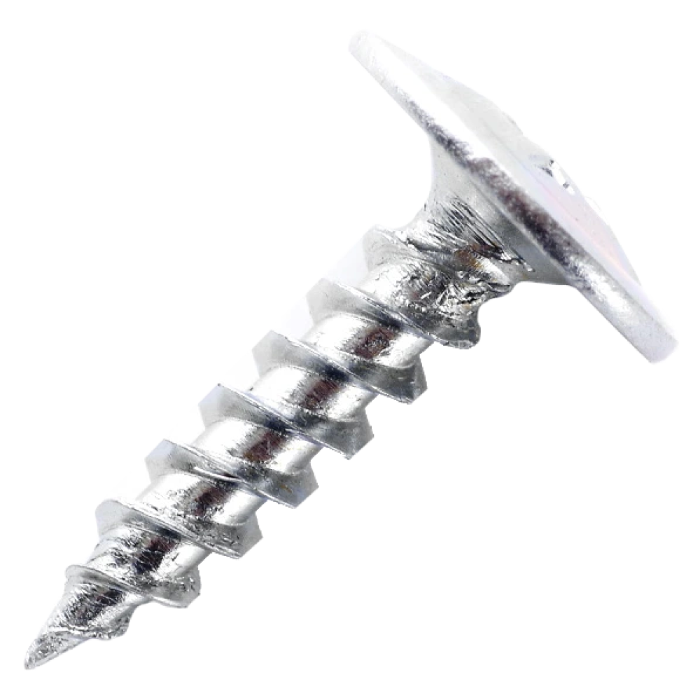 Саморіз APRO 4,2 х 16 з прес-шайбою гострий цинк білий (пач 200шт)