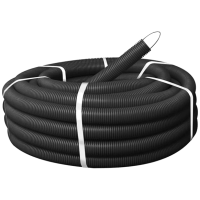 Труба гофрована 750Н 20/15мм бухта 100м гнучка з протяжкою негорюча UF-стійка