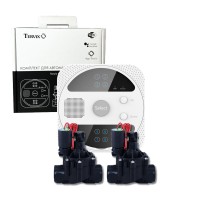 Комплект для автоматичного поливу (WiFi контролер +  клапани DN)