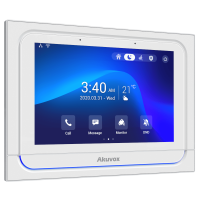 X933W White - 7" SIP домофон на Android з Wi-Fi та Bluetooth