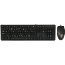 Комплект клавіатура+мишка A4Tech KK-3+OP-330 USB