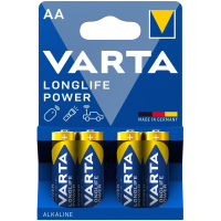 Батарейка VARTA HIGH ENERGY/LONGLIFE POWER AA BLI 4 ALKALINE