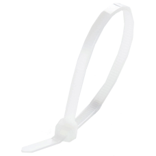 Стяжка кабельна біла (пач. 100 шт.) APRO 5х200 Стяжка кабельна біла (пач. 100 шт.) APRO 5х200