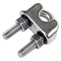 Затискач для троса нержавіючий APRO 5мм DIN741 (10шт)