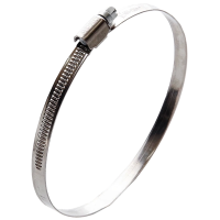 Хомут черв'ячний нержавіючий APRO W2 140-160мм (10шт)