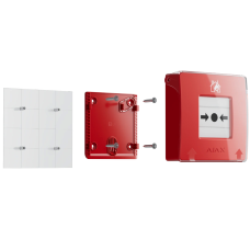 Сповіщувач Ajax Manual Call Point (Red) (8EU) ASP ручний пожежний Сповіщувач Ajax Manual Call Point (Red) (8EU) ASP ручний пожежний