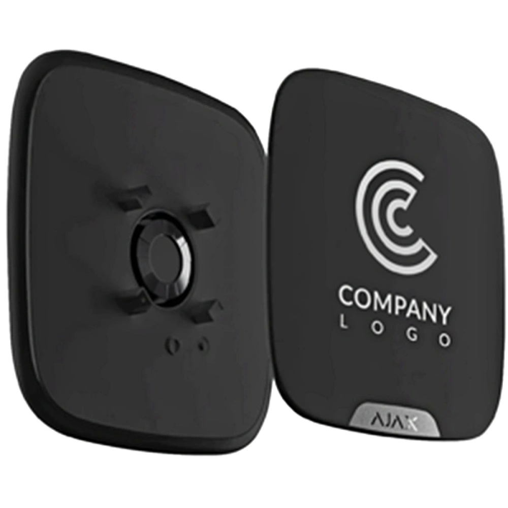 Лицьова панель для Ajax StreetSiren Ajax Brandplate 10 шт. black