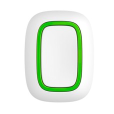 Бездротова тривожна кнопка біла Ajax Button white EU