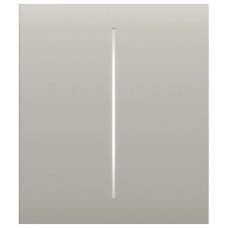 Кнопка центральна для двоклавішного вимикача Ajax CenterButton (2-gang) oyster Кнопка центральна для двоклавішного вимикача Ajax CenterButton (2-gang) oyster