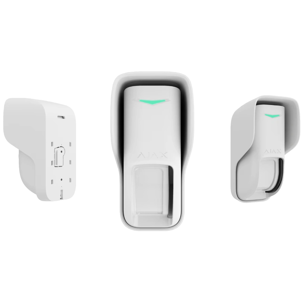 Бездротовий датчик руху «штора» Ajax Curtain Outdoor (8EU) ASP white