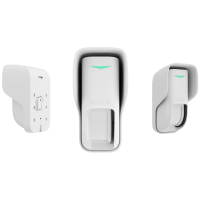 Бездротовий датчик руху «штора» Ajax Curtain Outdoor (8EU) ASP white