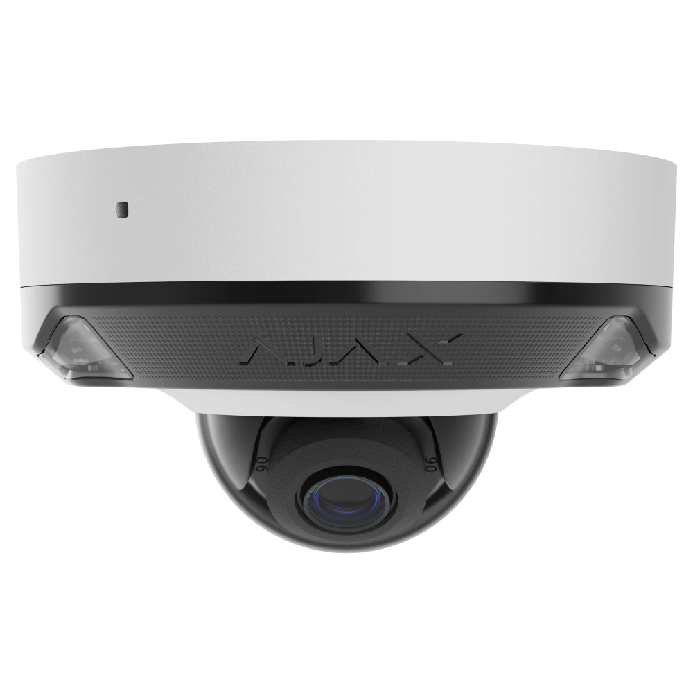 IP відеокамера Ajax DomeCam Mini HL (8 Mp/2.8 mm) white
