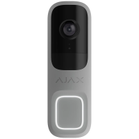 Відеодзвінок Ajax Doorbell Grey RAL 7004