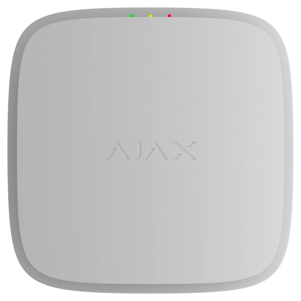 Сповіщувач Ajax EN54 FireProtect (Smoke/Sounder) white пожежний димовий зі звуковим оповіщенням