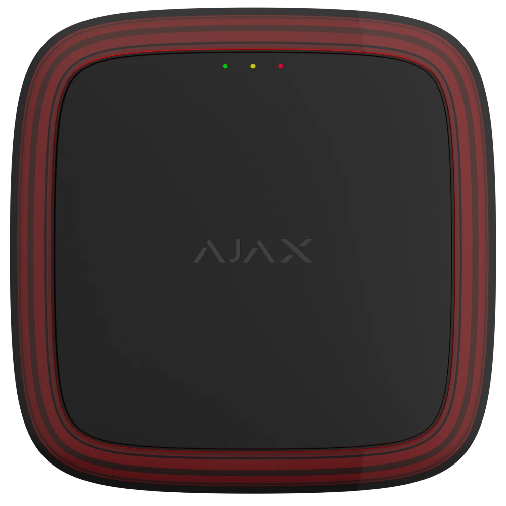 Cповіщувач Ajax EN54 FireProtect (VAD) black пожежний світловий