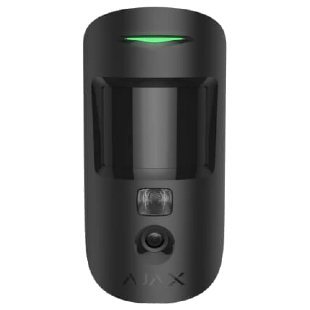 Бездротовий оповіщувач руху з камерою Ajax MotionCam HDR black