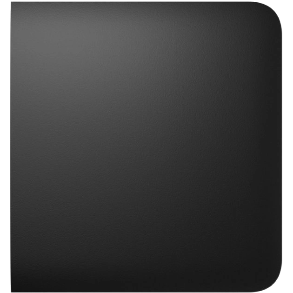 Бічна кнопка для одноклавішного або прохідного вимикача Ajax SideButton (1-gang/2-way) for LightSwitch black