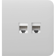 Фронтальна панель Ajax SideCover (LAN) white Фронтальна панель Ajax SideCover (LAN) white