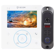 Комплект відеодомофона BCOM BD-480 White Kit