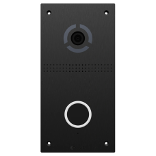 IP панель виклику з безконтактною кнопкою виклику Bas-IP AV-05FD black 