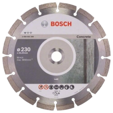 Алмазний відрізний круг по бетону Bosch 230x22.23, 10 шт (2608603243)
