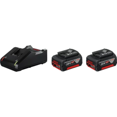 Зарядний пристрій + 2 акумулятора Bosch GAL 18V-40 + GBA 18 В 4.0 Ah (1600A019S0)