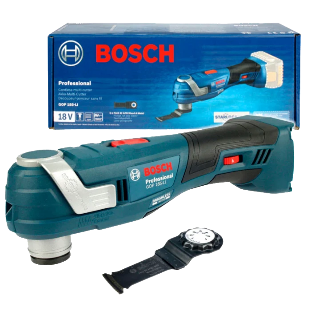 Акумуляторний універсальний різак (без аккумулятора) Bosch GOP 185-LI Professional Акумуляторний універсальний різак (без аккумулятора) Bosch GOP 185-LI Professional
