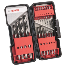 Набір свердел для металу Bosch HSS PointTeQ 18 штук (2608577350) Набір свердел для металу Bosch HSS PointTeQ 18 штук (2608577350)