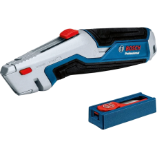 Висувний ніж та диспенсер із 10 лезами Bosch Professional (1600A027M5) 185 мм