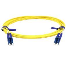 Патчкорд оптичний CMS LC/UPC-LC/UPC SM 2м Duplex Slim