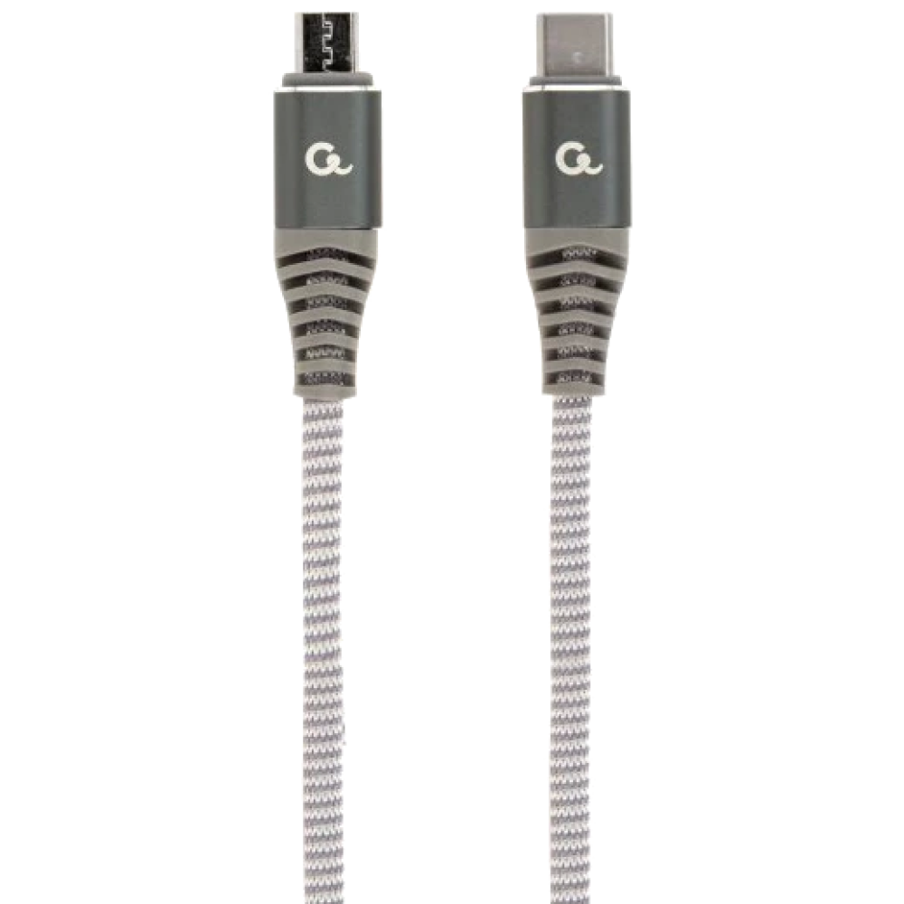 Кабель Cablexpert CC-USB2B-CMMBM-1.5M USB-C/USB micro-B 1.5 м 2.4A