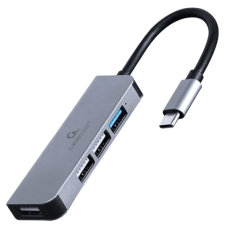 USB-концентратор Cablexpert UHB-CM-U3P1U2P3-01USB-С 1 х USB 3.1 Gen1 (5 Gbps), 3 х USB 2.0