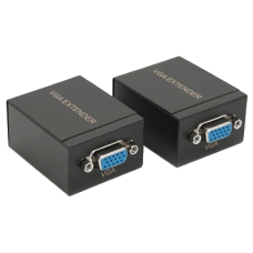 Пассивний подовжувач VGA сигналу Cat5e / 6e 60м