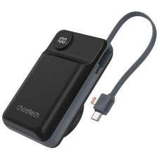 Повербанк Choetech B696 20 000мА•ч Black с магнитной зарядкой