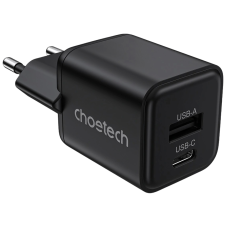 Адаптер Choetech PD5012 mini Black PD30W GAN A+C