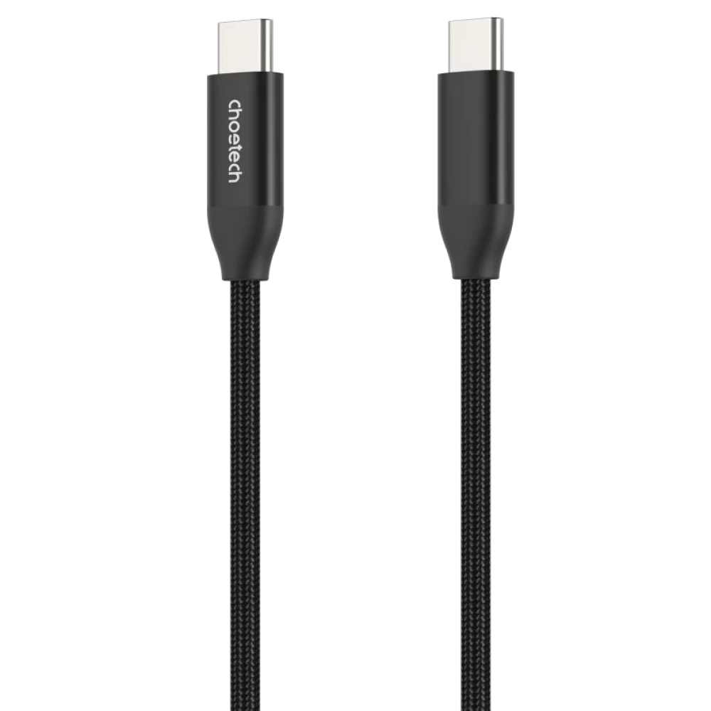 Кабель Choetech XCC-1035 1.2м Black USB-C to USB-C PD3.1