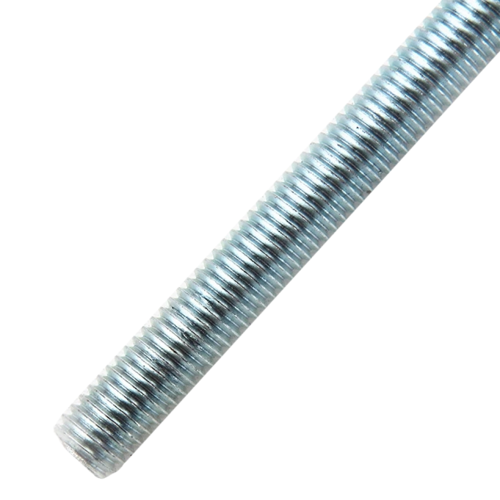 Стержень метричний DIN 975 М10х2000 кл. міц. 4.8 цинк білий