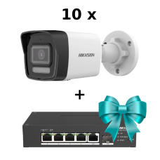 IP відеокамера Hikvision DS-2CD1043G2-IUF 4МП (4мм) із мікрофоном IP відеокамера Hikvision DS-2CD1043G2-IUF 4МП (4мм) із мікрофоном