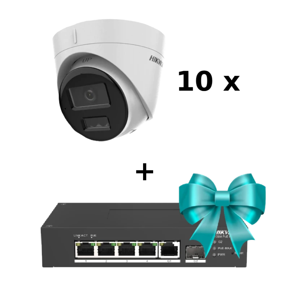 IP відеокамера Hikvision DS-2CD1343G2-LIUF 4МП (4мм) із мікрофоном IP відеокамера Hikvision DS-2CD1343G2-LIUF 4МП (4мм) із мікрофоном