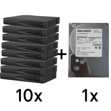 Комплект Hikvision DS-7616NI-Q1(D) 10 шт + DS40HKVS-VX1