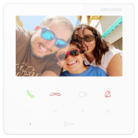 Відеодомофон Hikvision DS-KH6110-WE1/White 4.3" дюйми