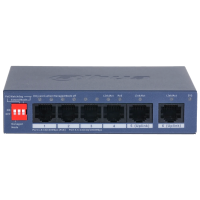 Комутатор 4 порти керований Dahua DH-CS4006-4ET2GT-36 PoE